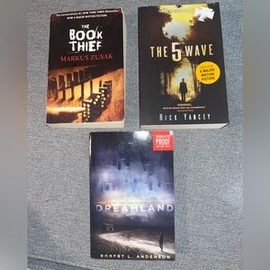 Fiction Book Lot of 3 Young Adult